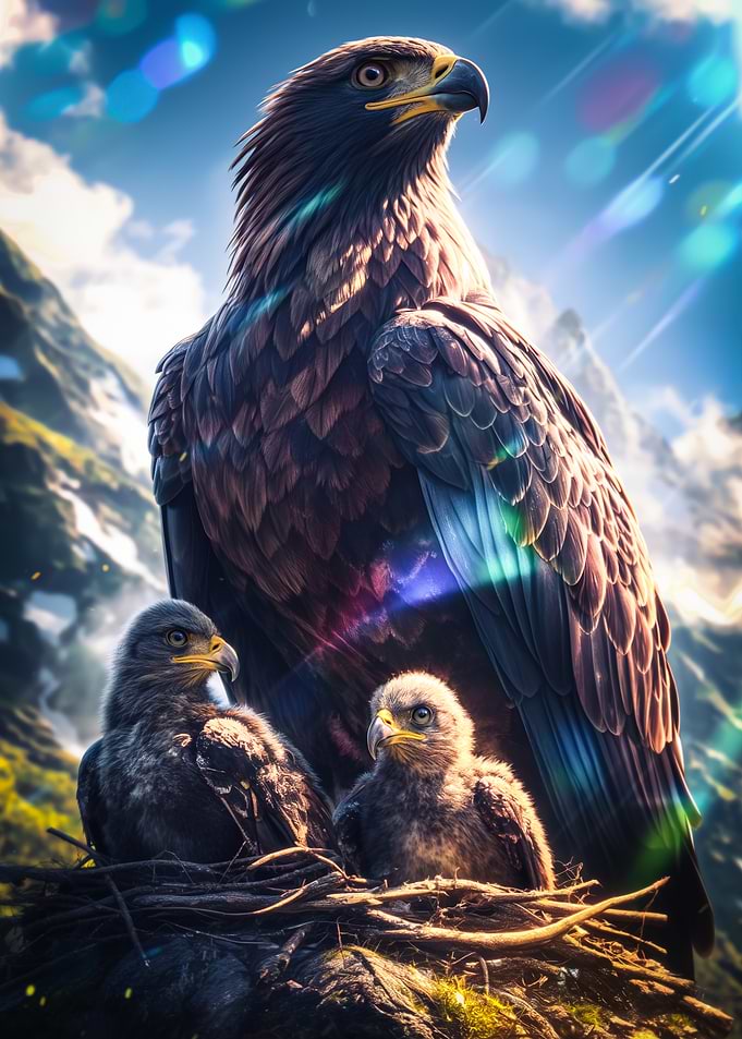 Golden Eagle in Nature