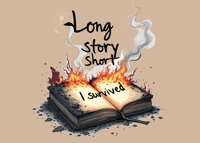 Long Story Short, I Survived - Burning Story - Book