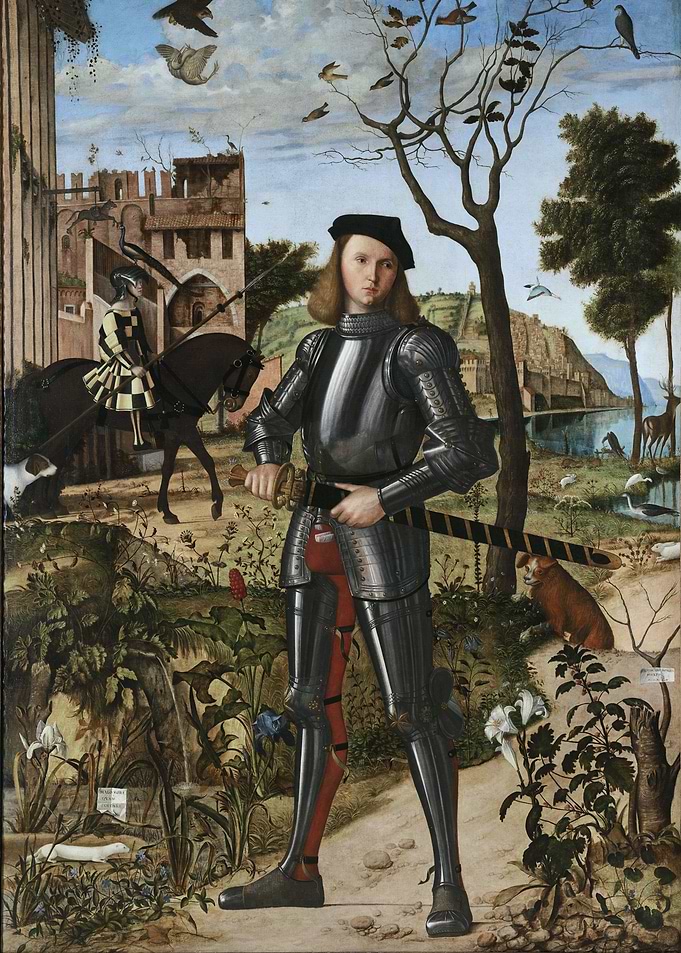 Knight in Armor Portrait