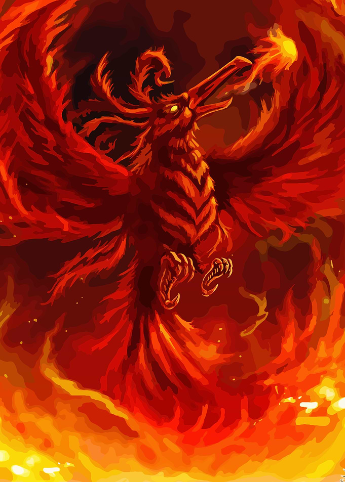 Phoenix in Flames