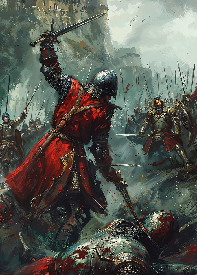 Medieval Battle Scene