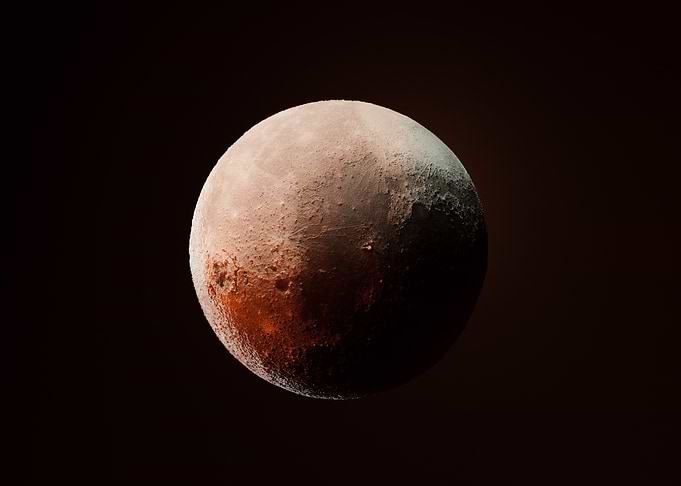 Moon in Space