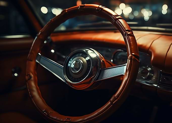 Classic Car Steering Wheel