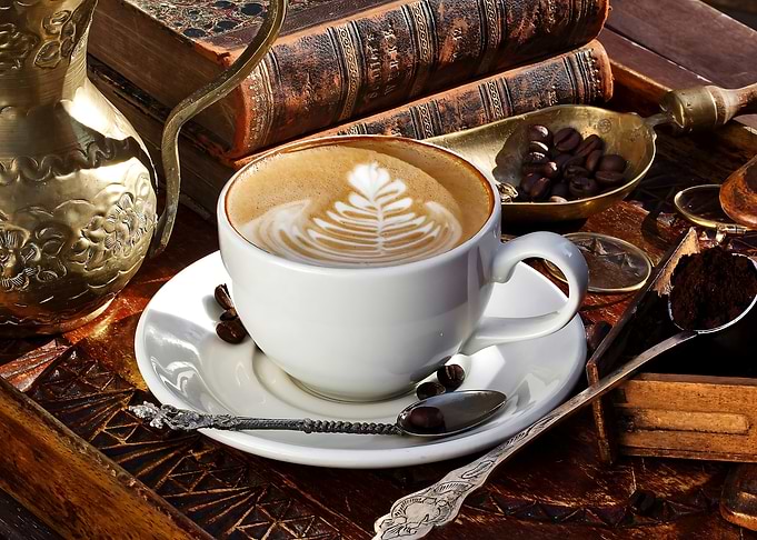 Coffee with Latte Art