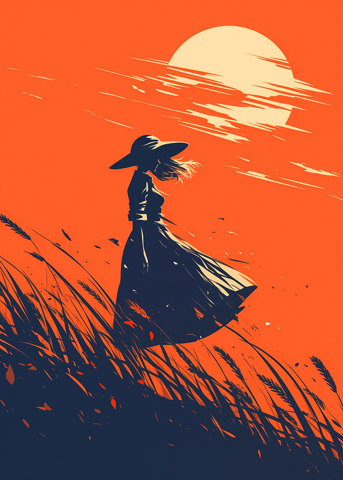 Silhouette in Sunset