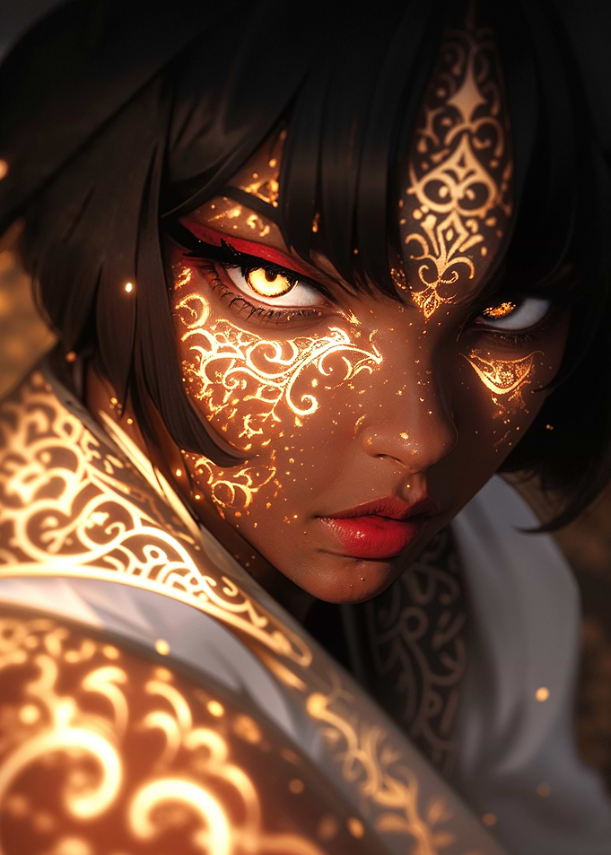 Golden Glow Portrait