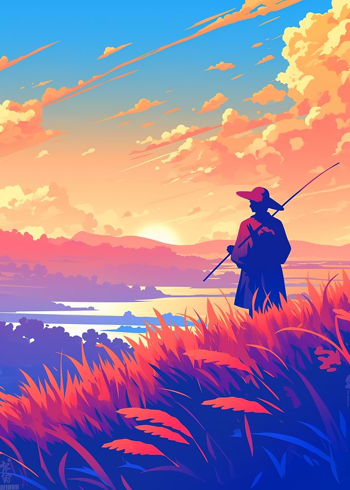 Silhouette at Sunset