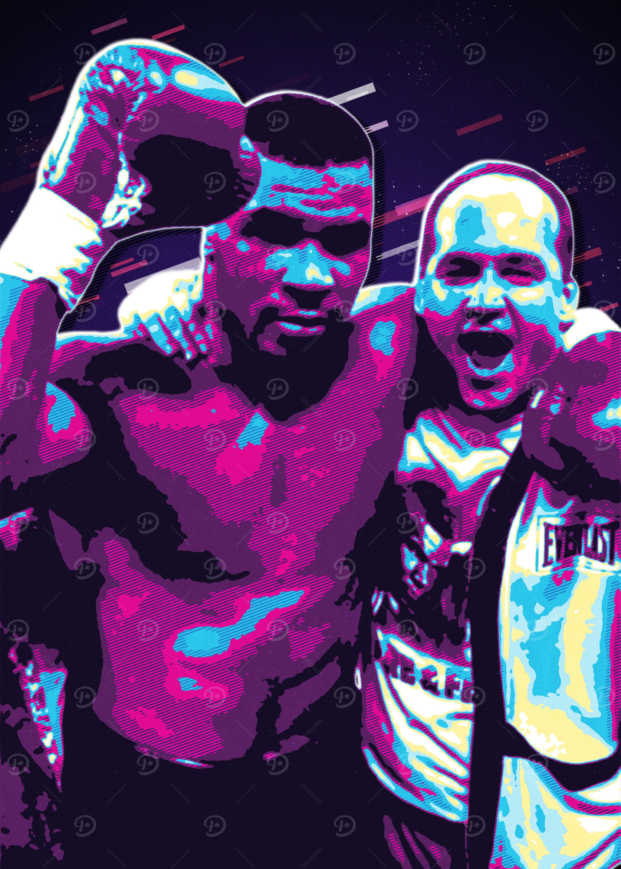 Mike Tyson & Trainer