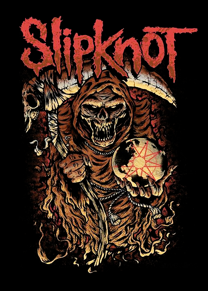 Slipknot Grim Reaper Artwork
