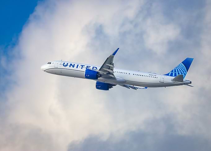 United A321N Departure