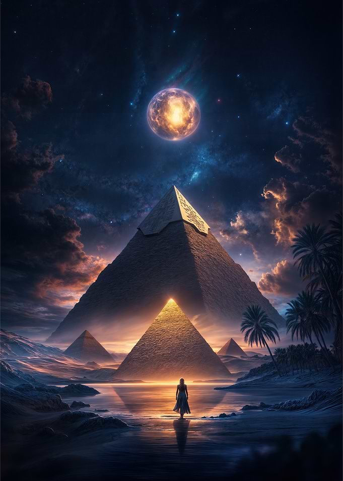 Pyramids in the Cosmos