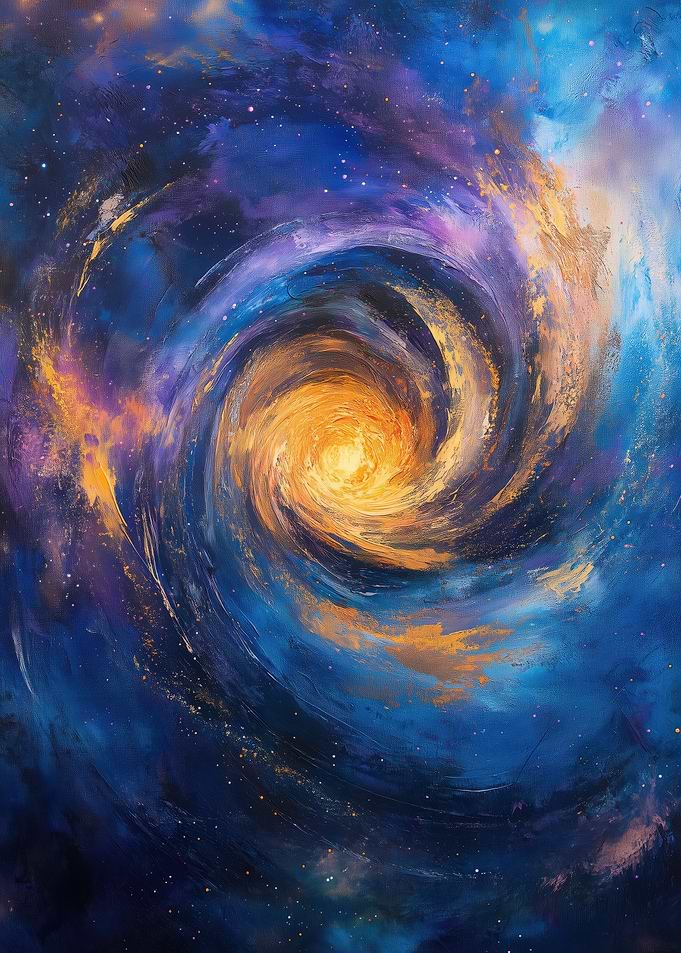 Cosmic Spiral Twist