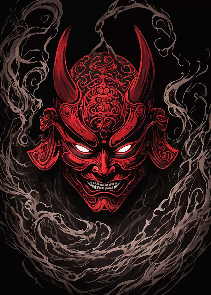 Red Oni Mask