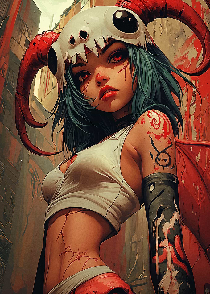 Fiery Demon Girl