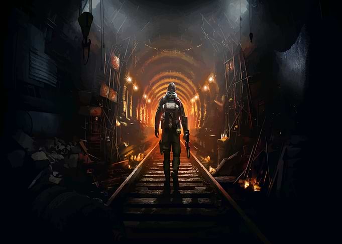 Post-Apocalyptic Tunnel