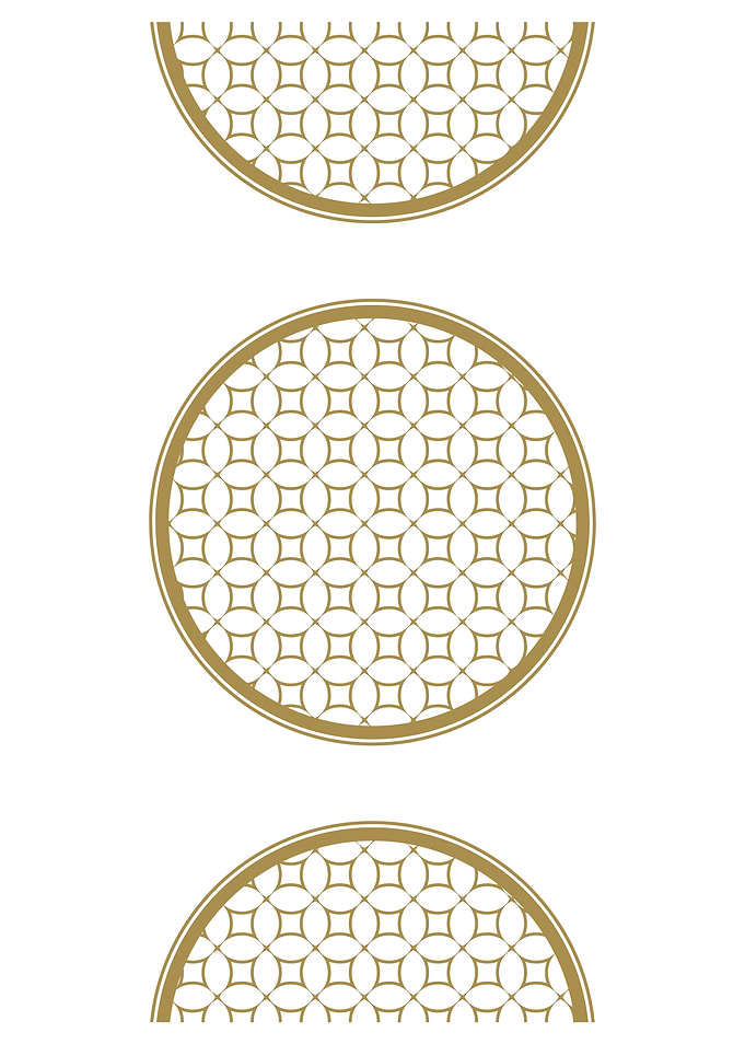 Gold Geometric Pattern