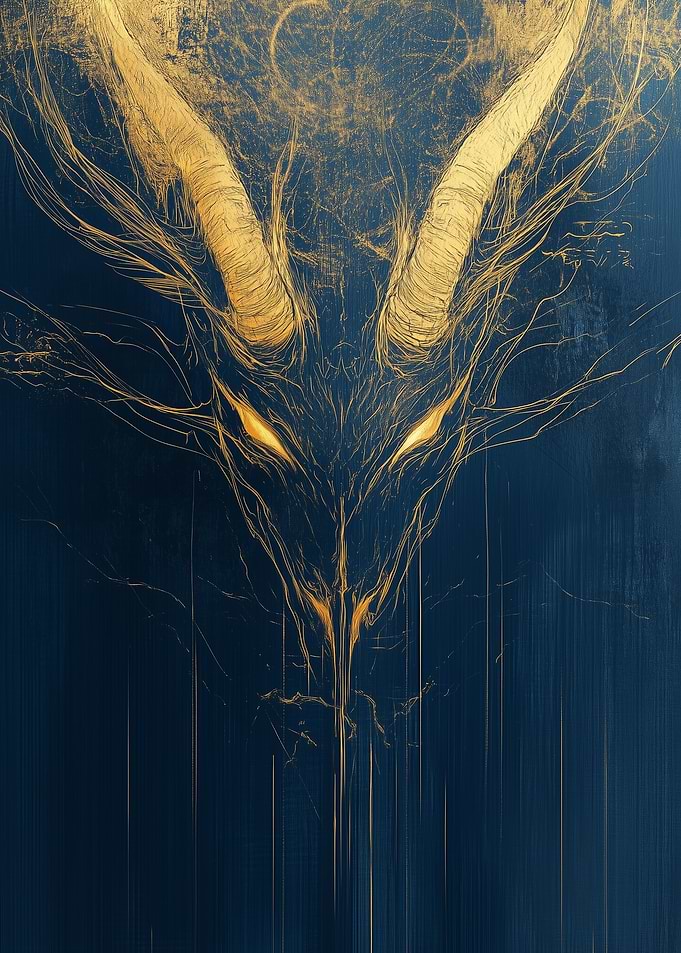 Golden Demon Head