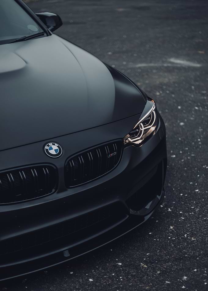 Black BMW M4