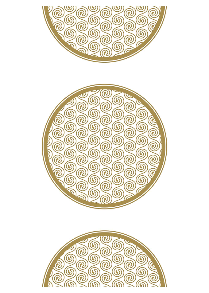 Gold Swirl Pattern