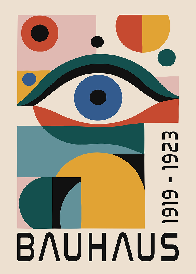 Bauhaus Eye Abstract Art