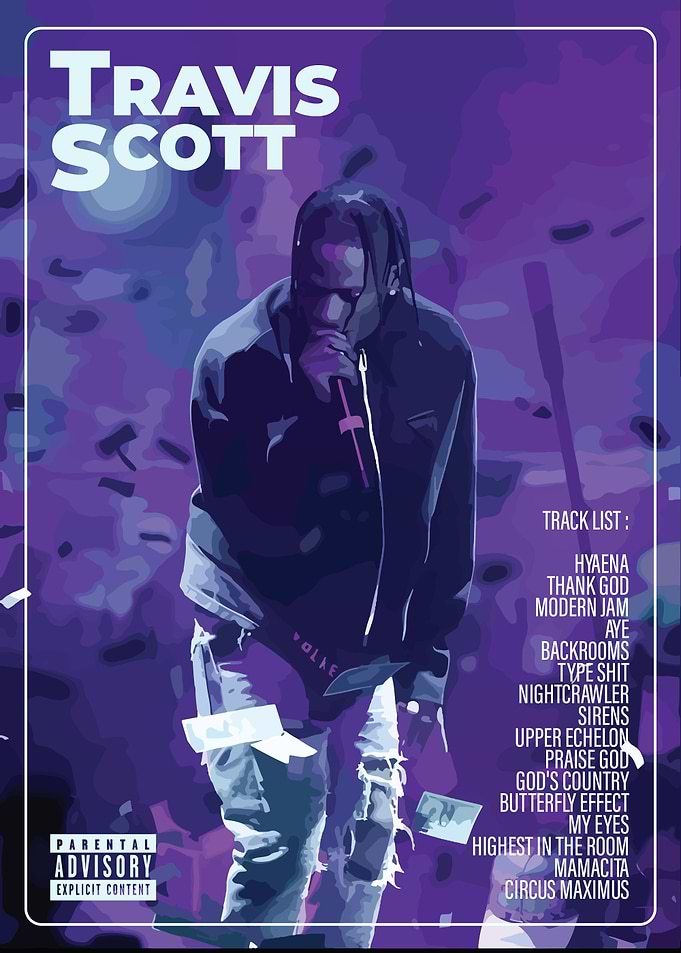 Travis Scott Album Cover