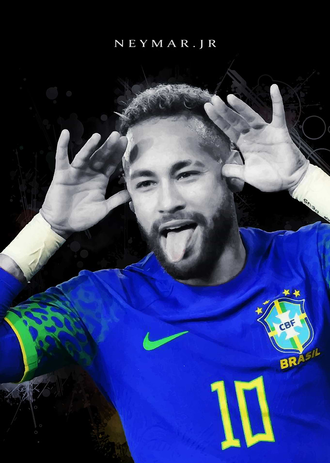 Neymar Jr. Brazil Jersey