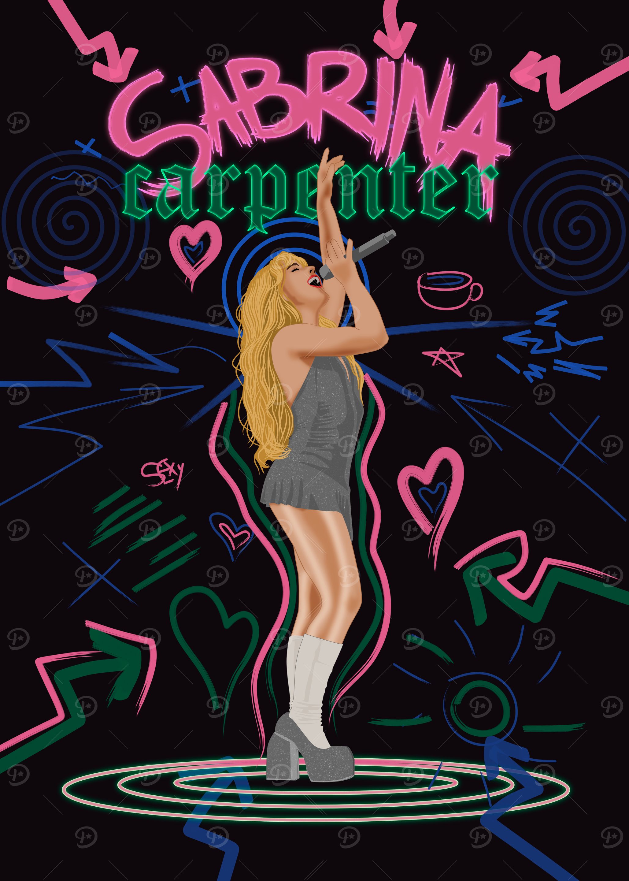 Sabrina Carpenter Fan Art