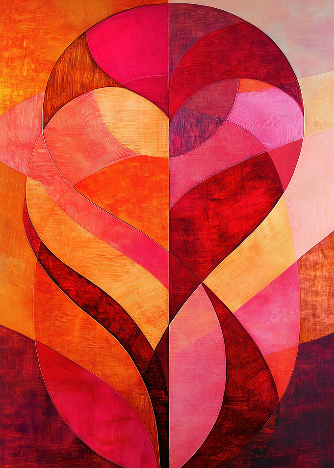 Abstract Love Hearts