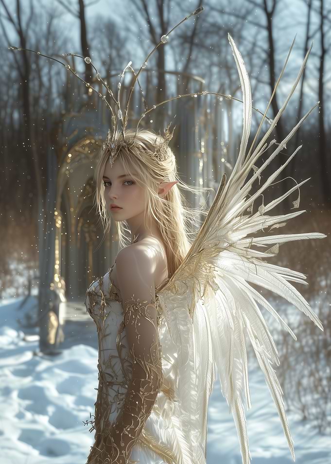 Golden Winged Elf