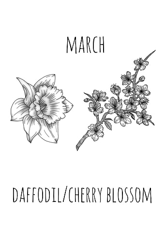 March Birth Flowers