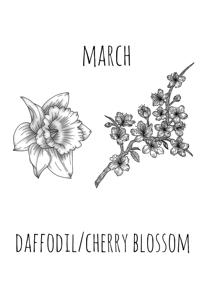 March Birth Flowers