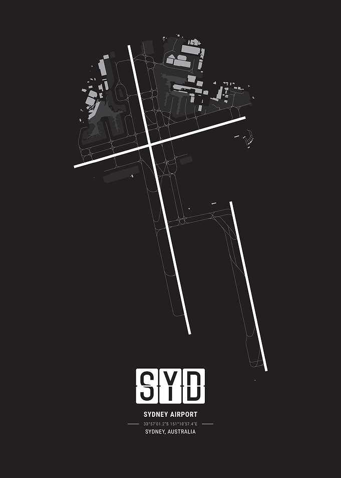 Sydney Airport Layout