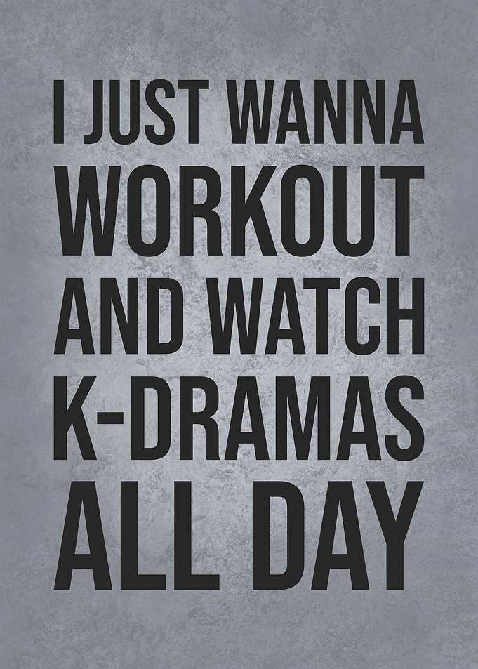 Funny K-Drama Workout Humor