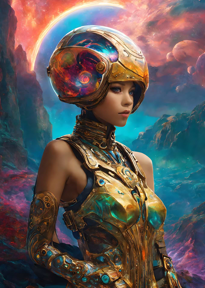 Space Warrior Woman