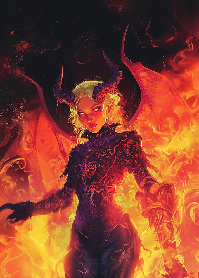 Fiery Demoness