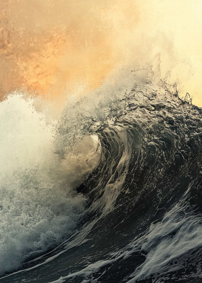 Ocean Wave Crashing