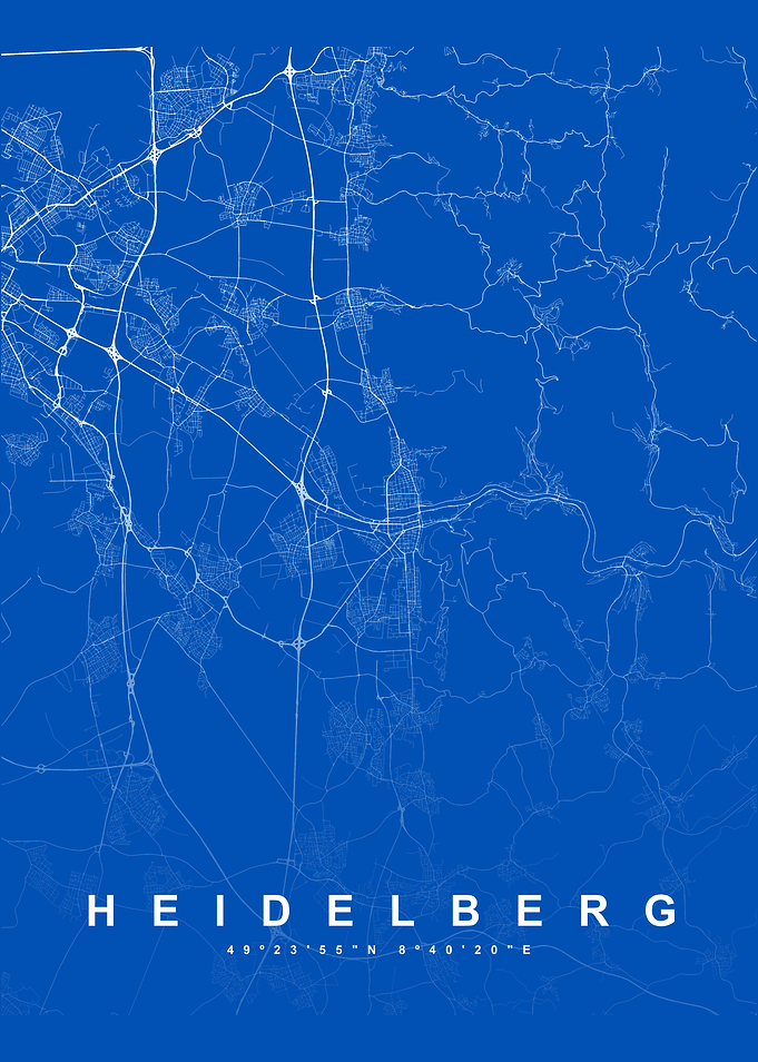 Heidelberg City Map