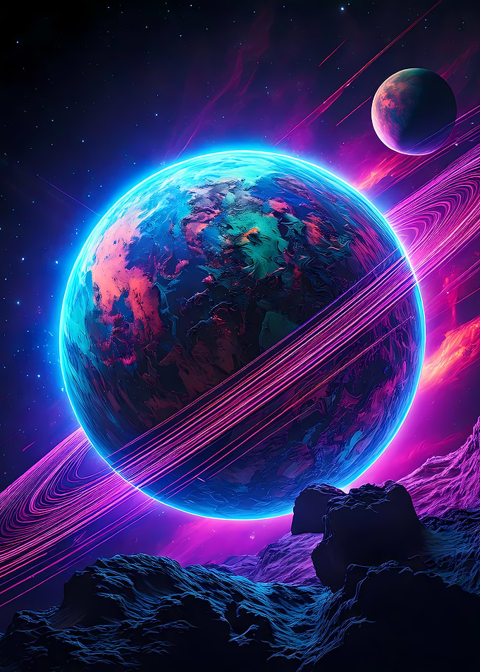 Neon Saturn