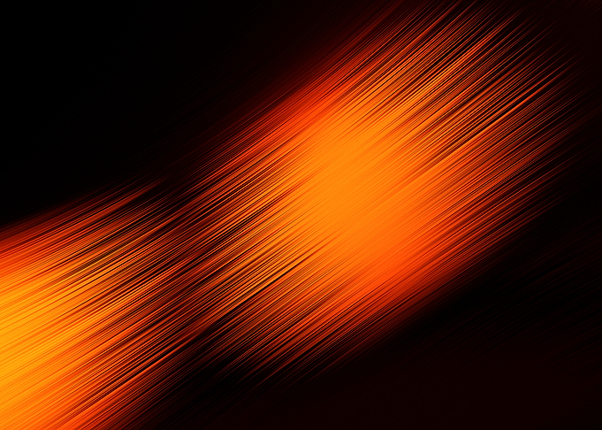 Abstract Orange Lines Dynamic Pattern