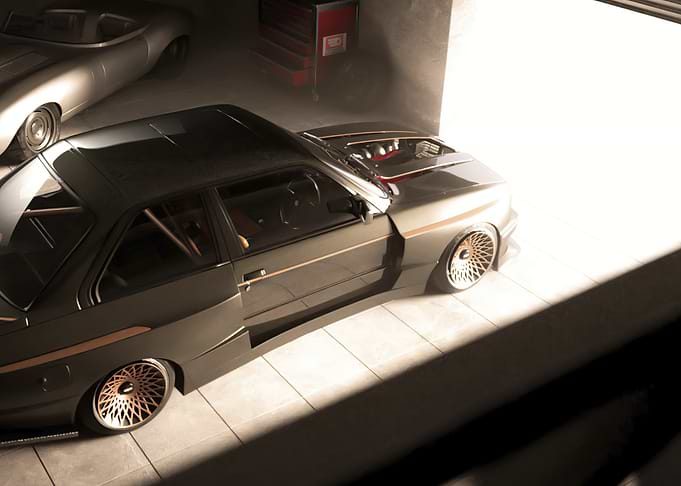 BMW E30 Garage