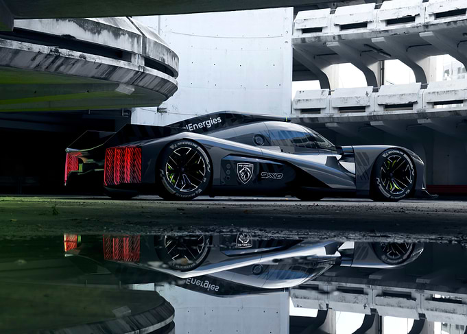 Futuristic Race Car