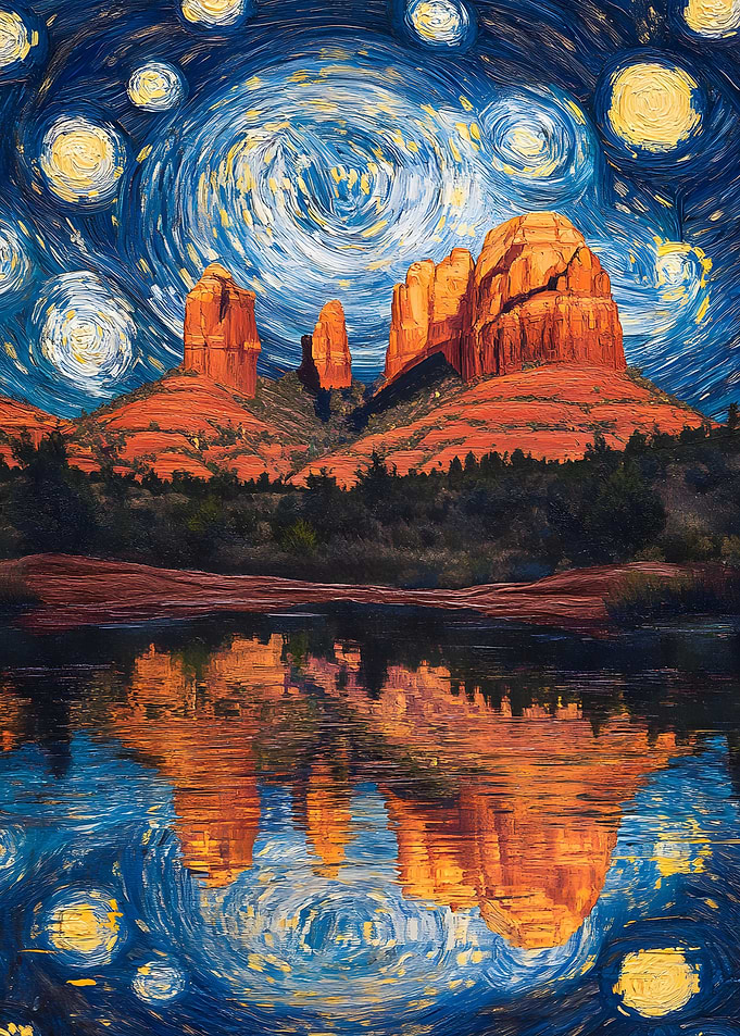 Landscapes and symbols of beauty across the United 62
