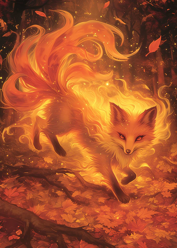 Fiery Fox Spirit