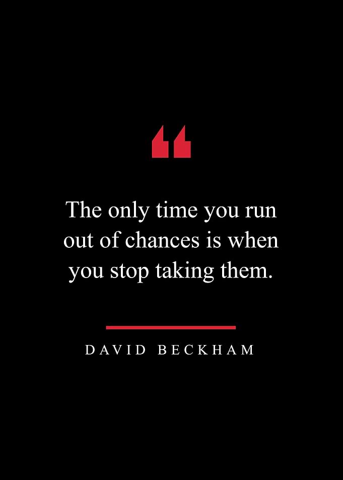 David Beckham Quote