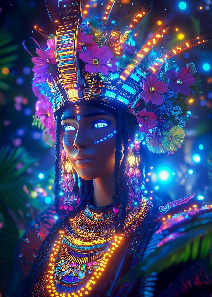 Neon Jungle Queen