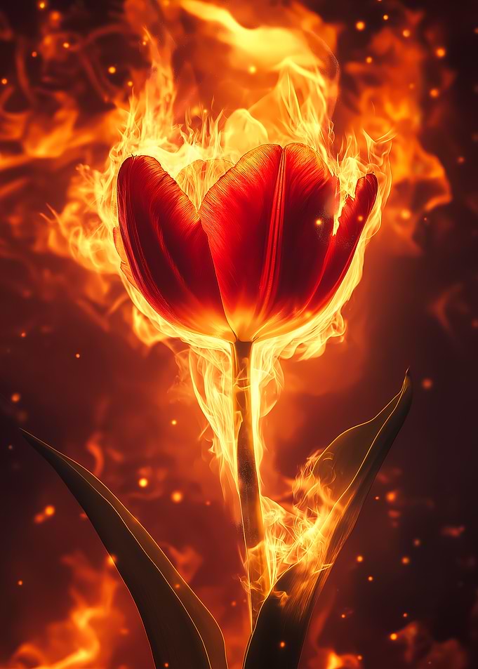 Flaming Tulip