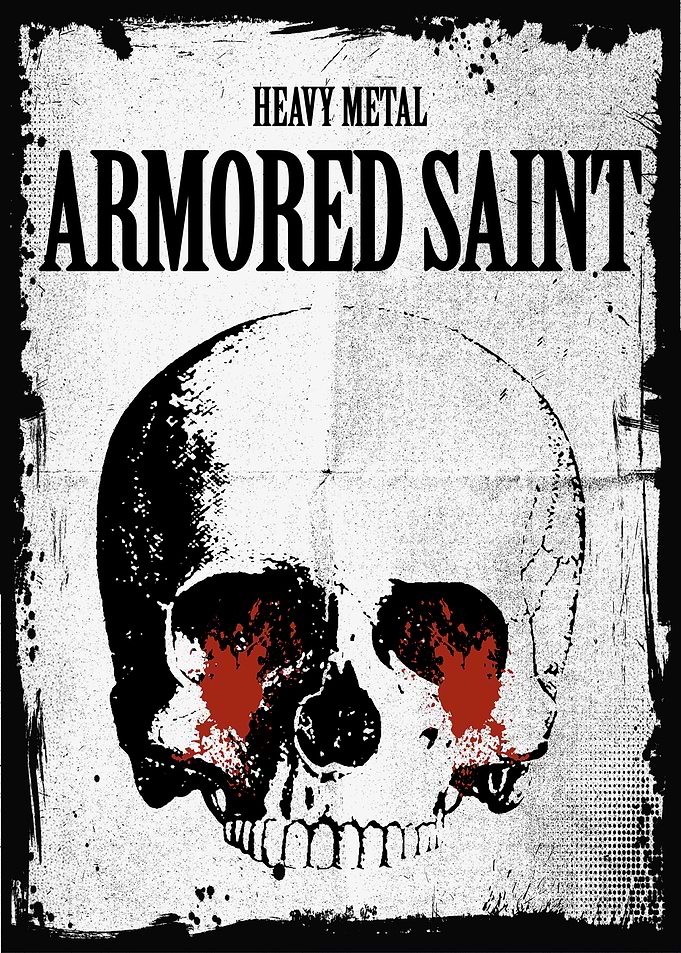 Armored Saint Heavy Metal Poster