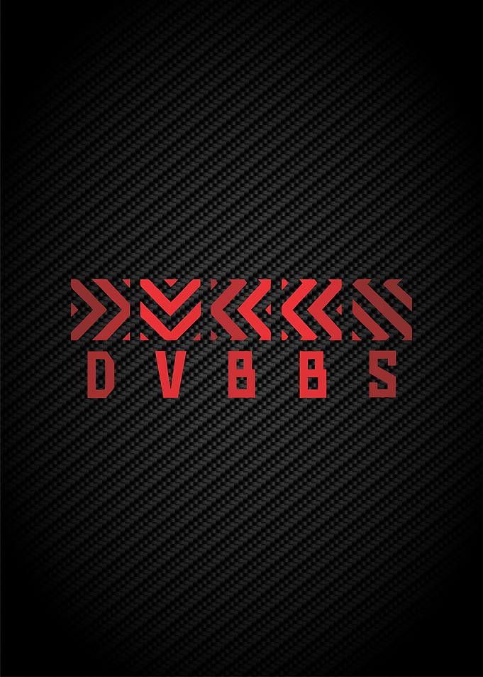 DVBBS Logo on Carbon Fiber
