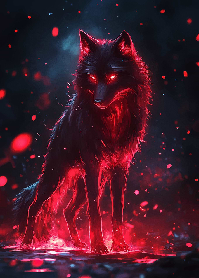 Fiery Wolf