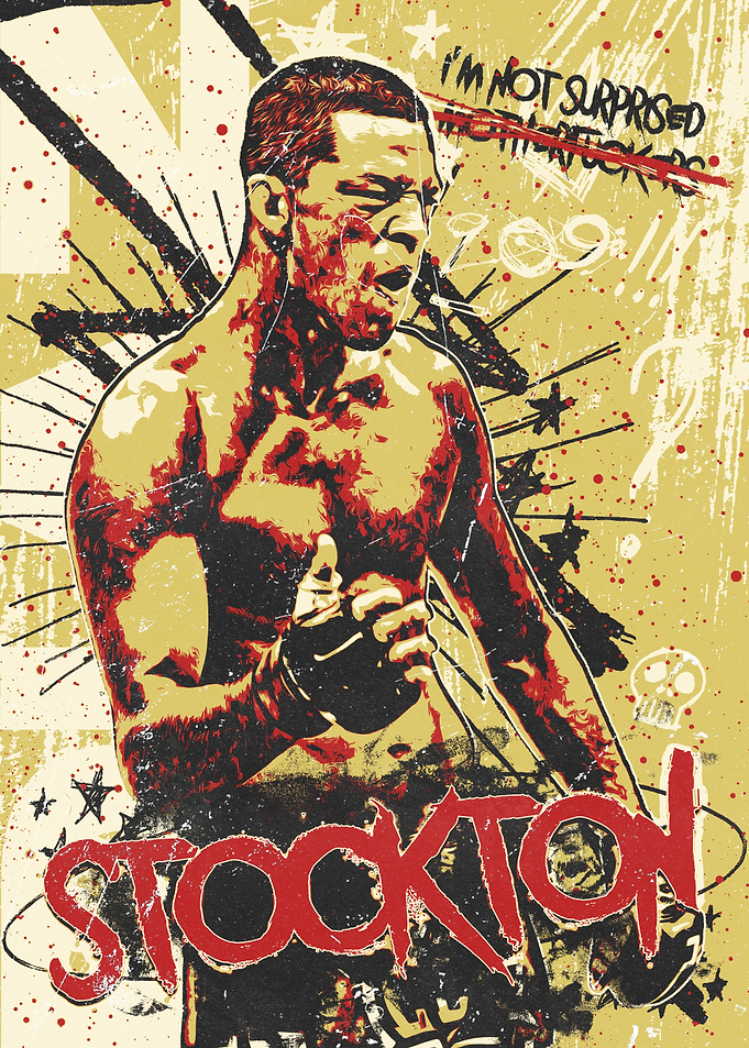 Nate Diaz Poster